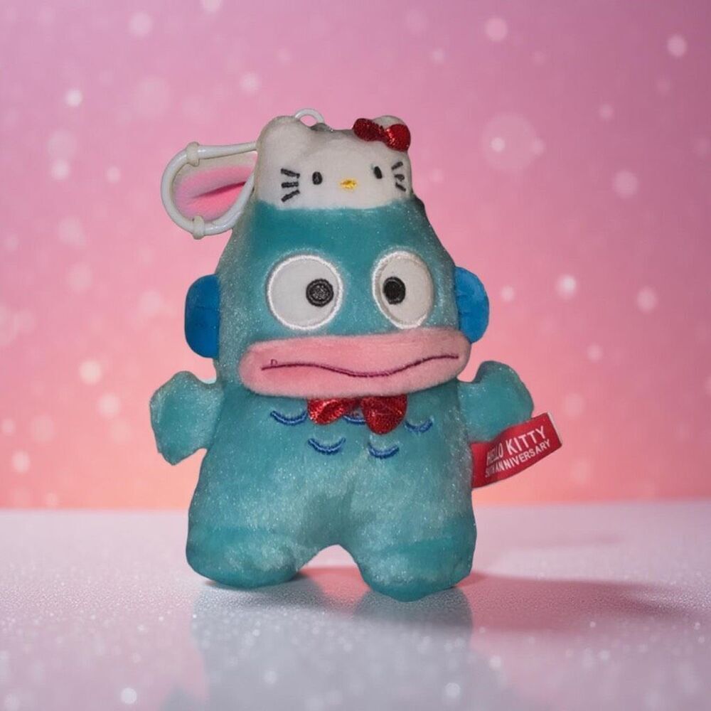 HuangShi Hello Kitty 50Th Anniversary Limited Hangyoden BackPack Keychain P33